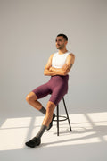 Bib Hombre Medio Fondo Purpura