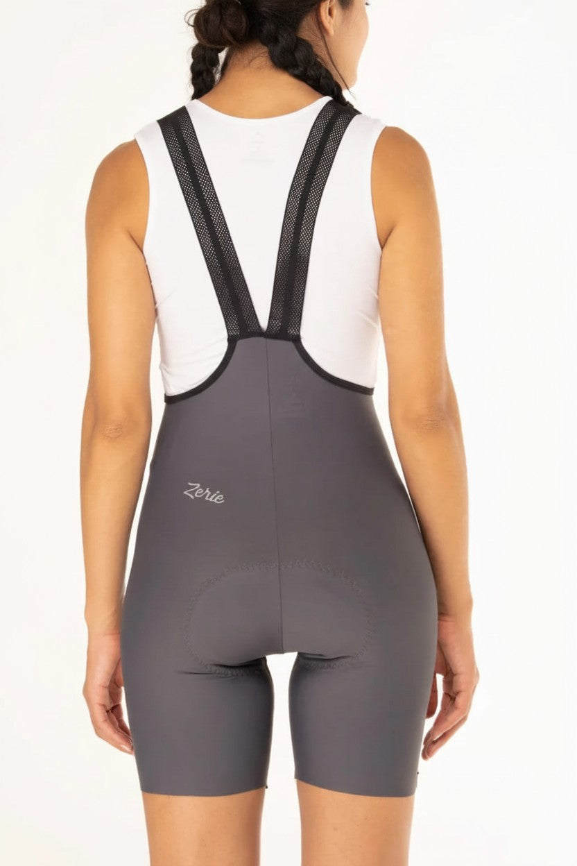 Bib Mujer Medio Fondo Gris