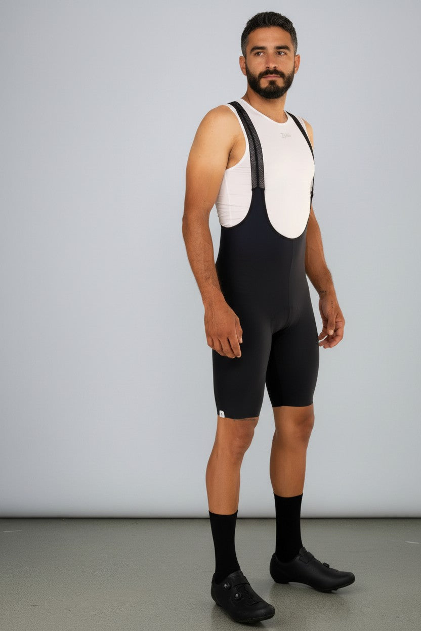 Bib Hombre Medio Fondo Negro