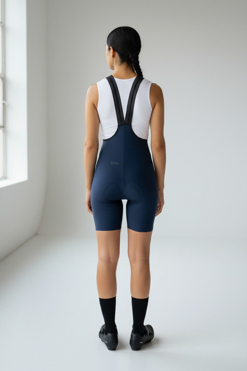 Bib Mujer Medio Fondo Azul