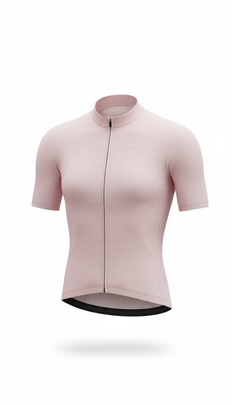 Jersey Mujer Rosa Manga Corta