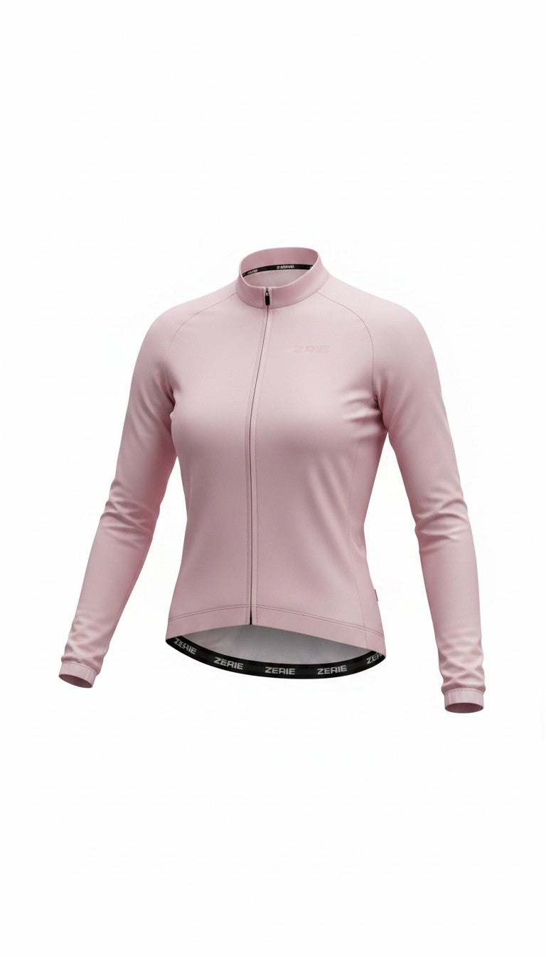 Jersey Mujer Rosa Manga Larga